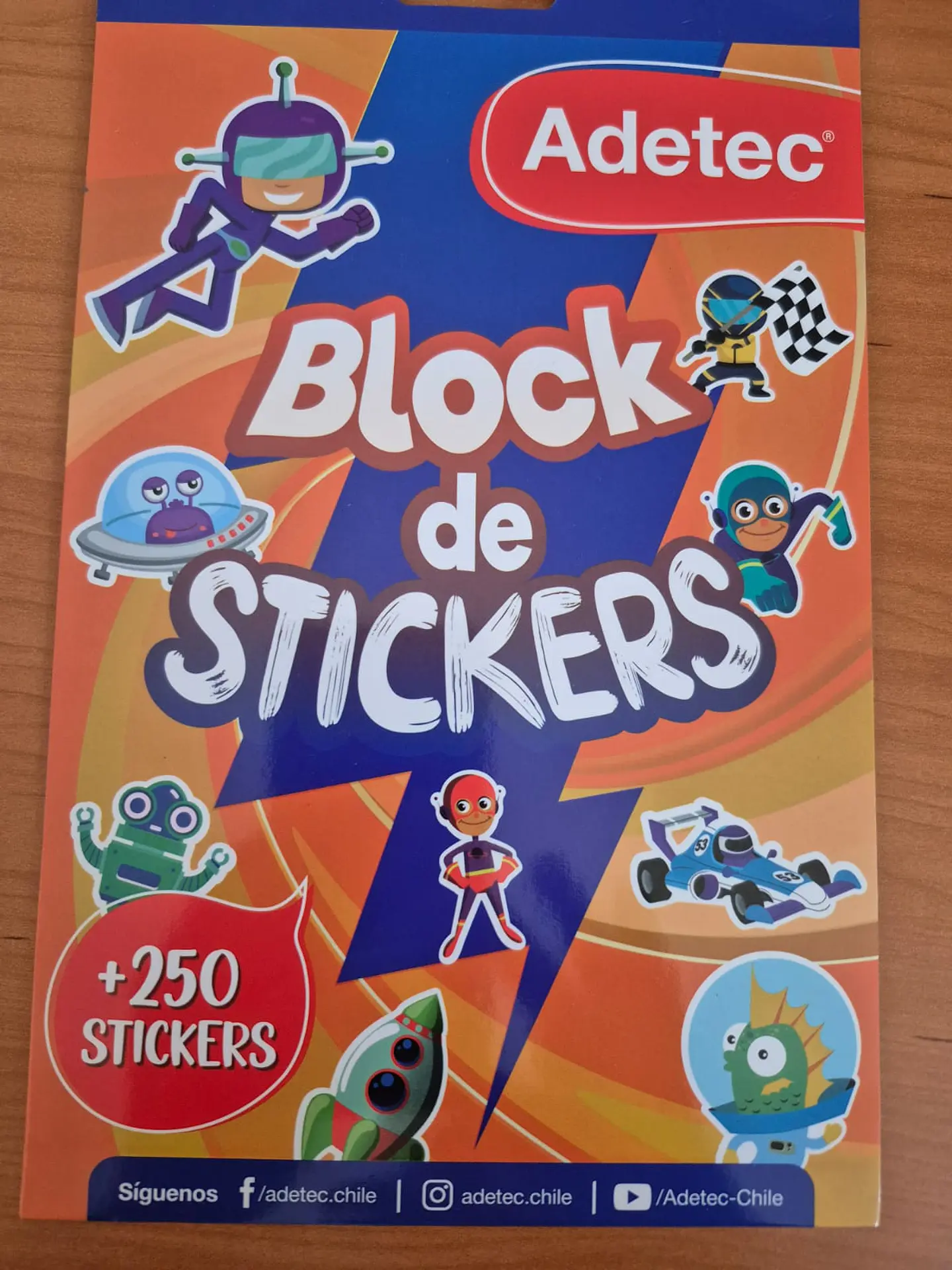 Block de Sticker Niño 1