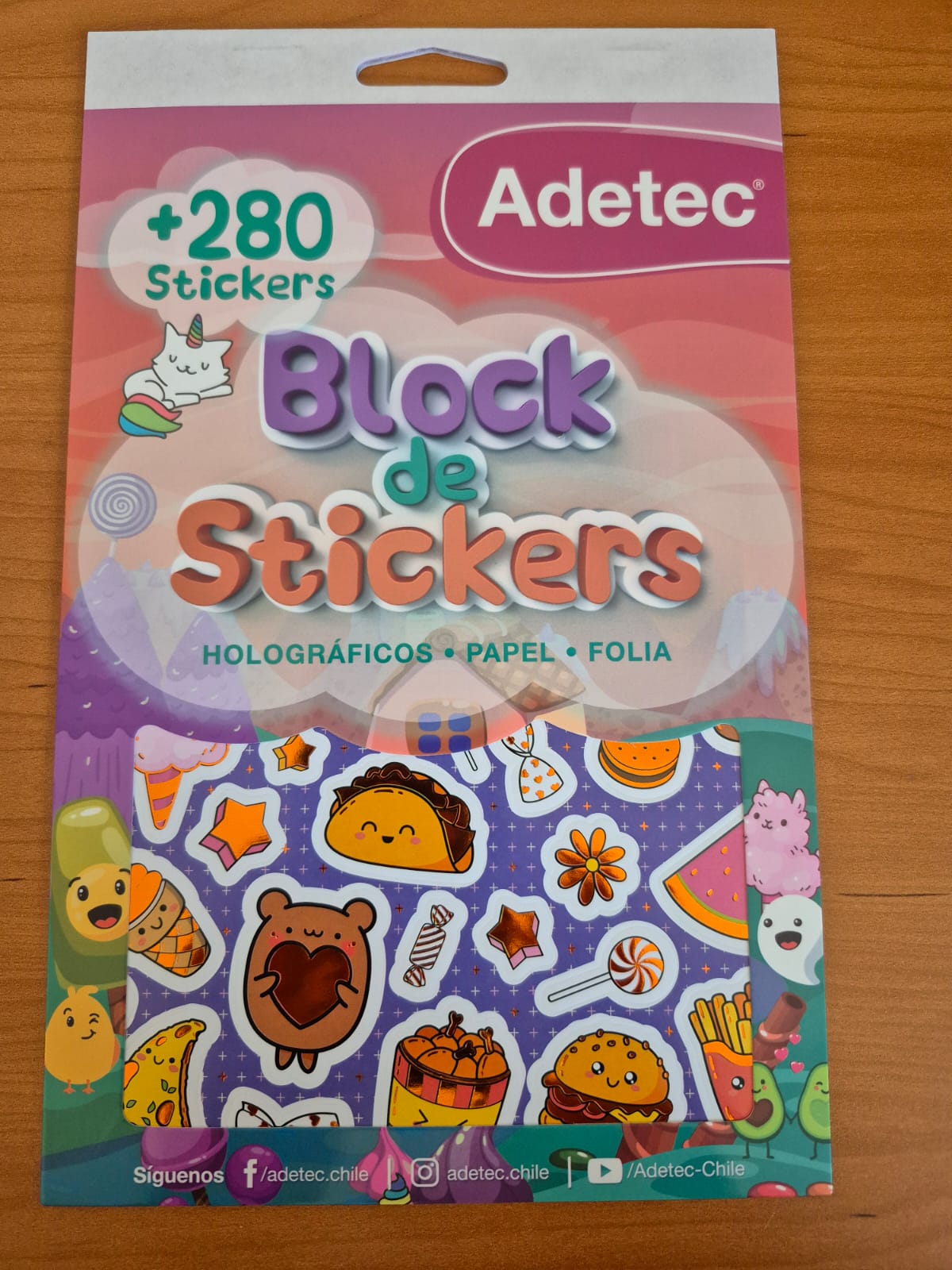 Block de Sticker Kawaii