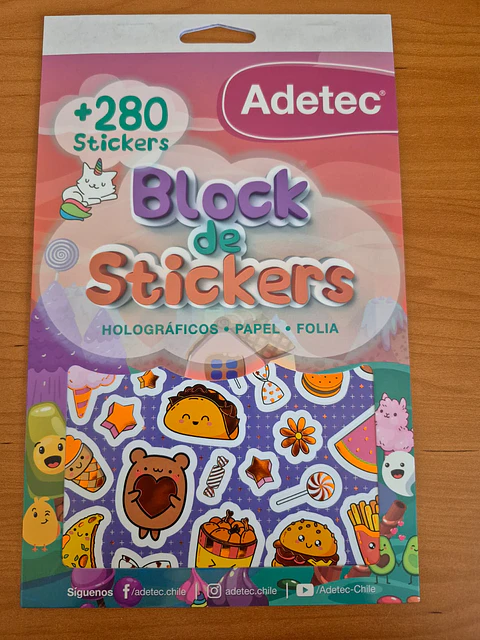 Block Sticker Ñam Ñam