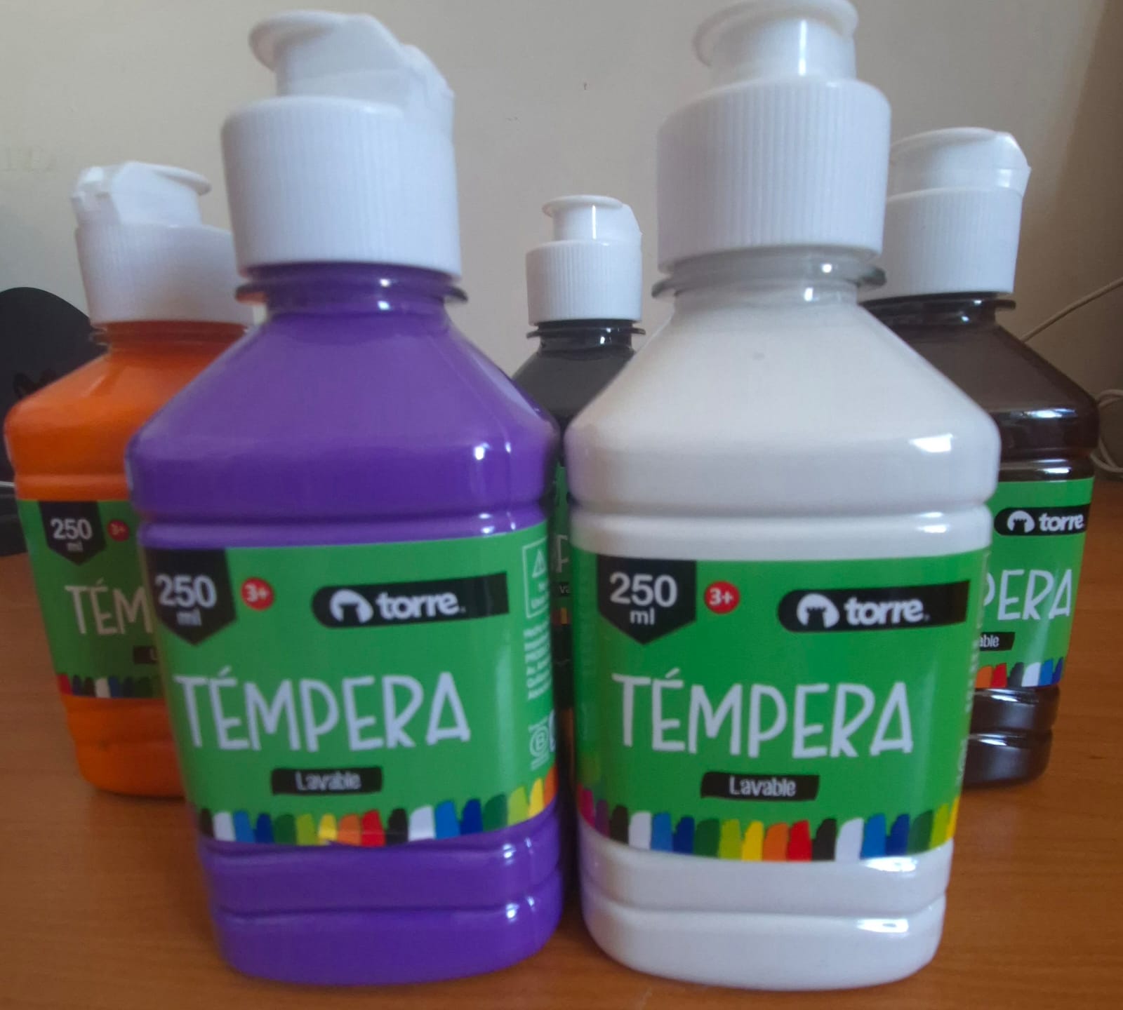 Tempera 250 Ml Blanco Rhein