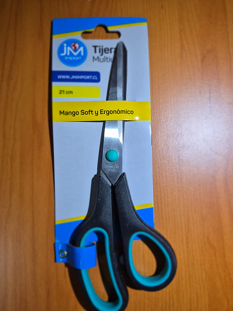Tijera Oficina Mango Soft 21 Cm