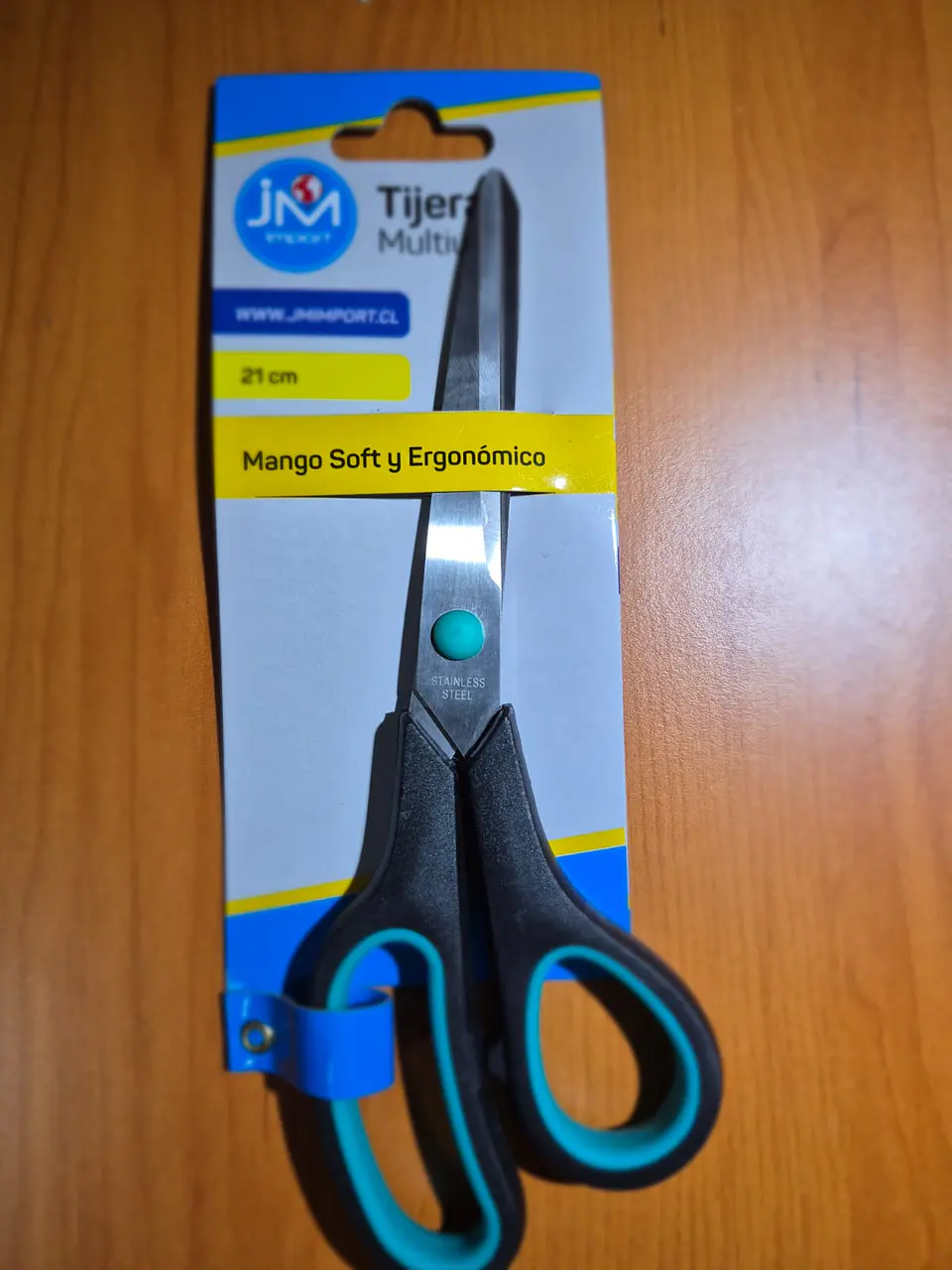 Tijera Oficina Mango Soft 21 Cm 1