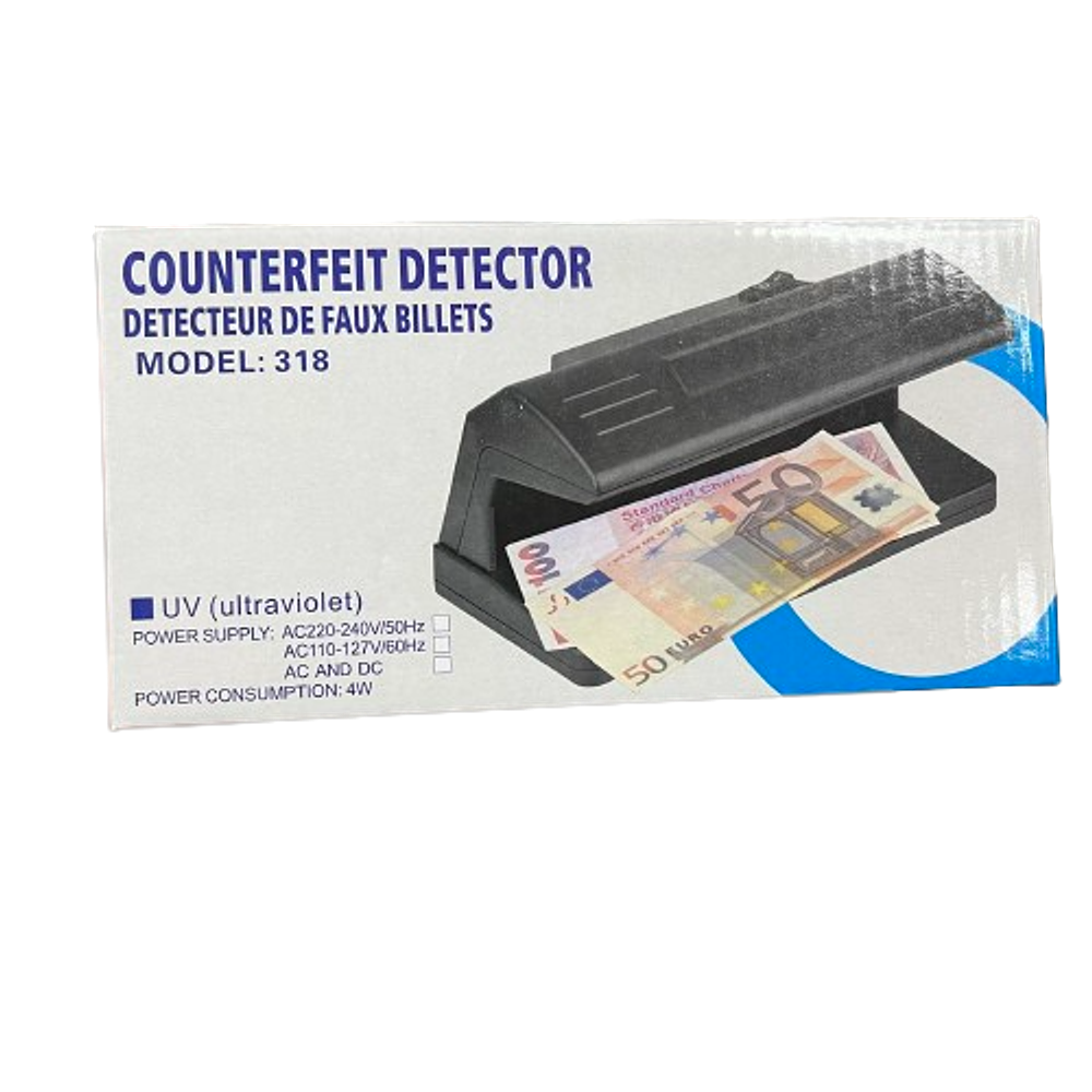 Detector de billetes falso UV