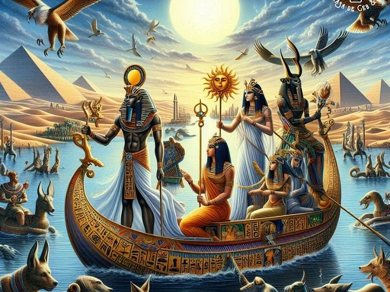 El Nilo Místico: Un Viaje al Corazón de la Mitología Egipcia