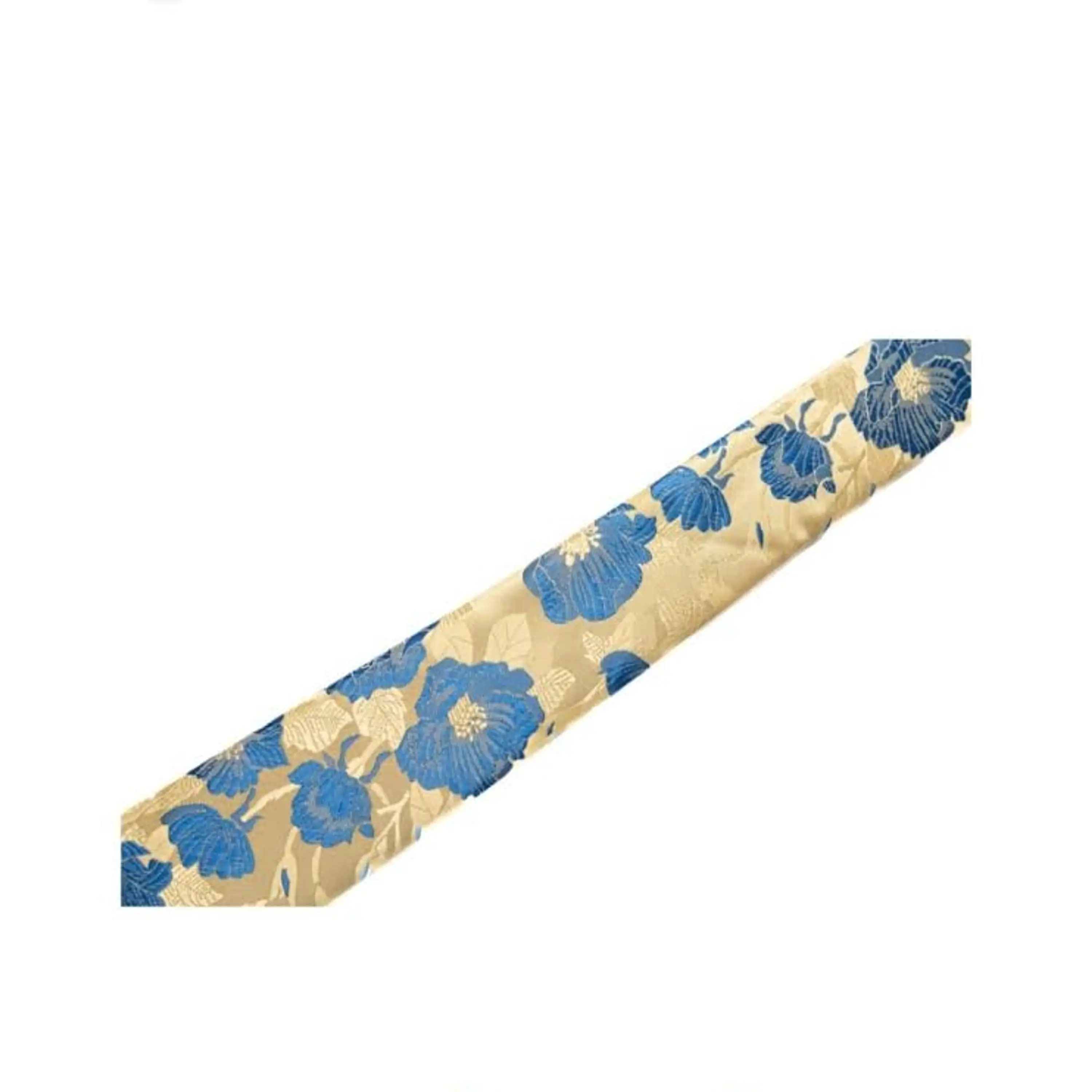 Corbata con Pañuelo (Dorado y Diseño) 2