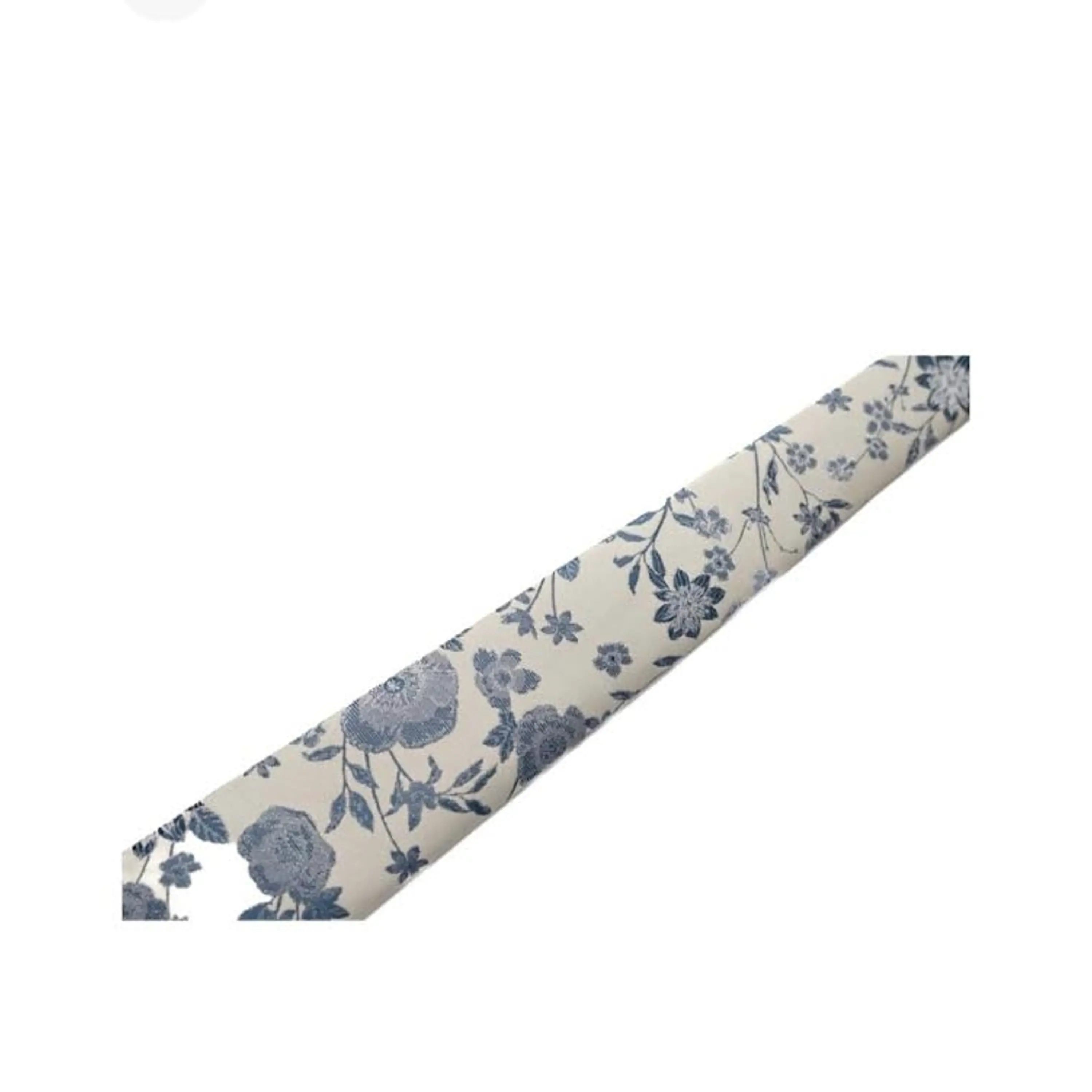 Corbata con Pañuelo (Blanco y Diseño) 2