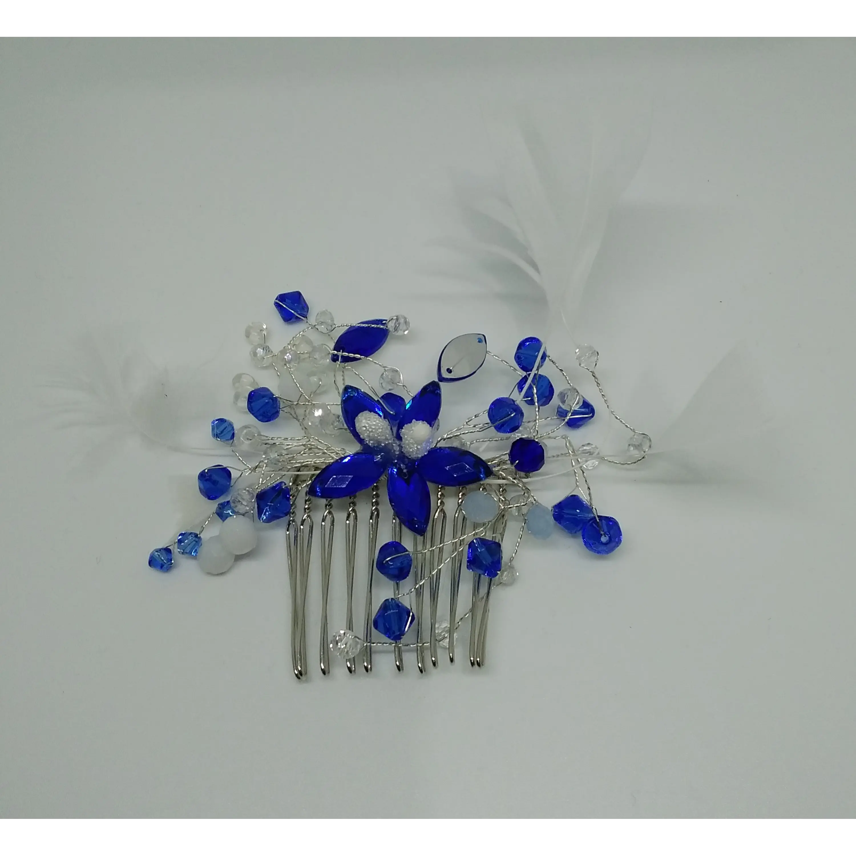 Peineta Azul 1