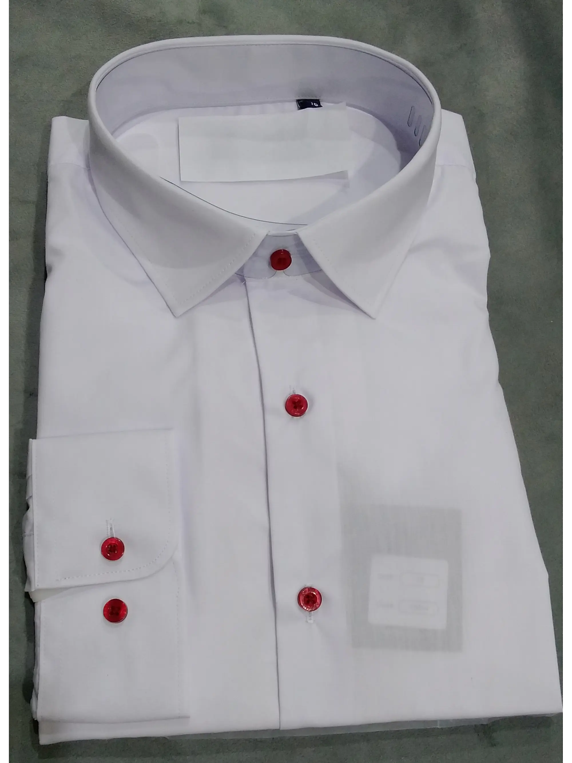Camisa con Botones Rojos 1