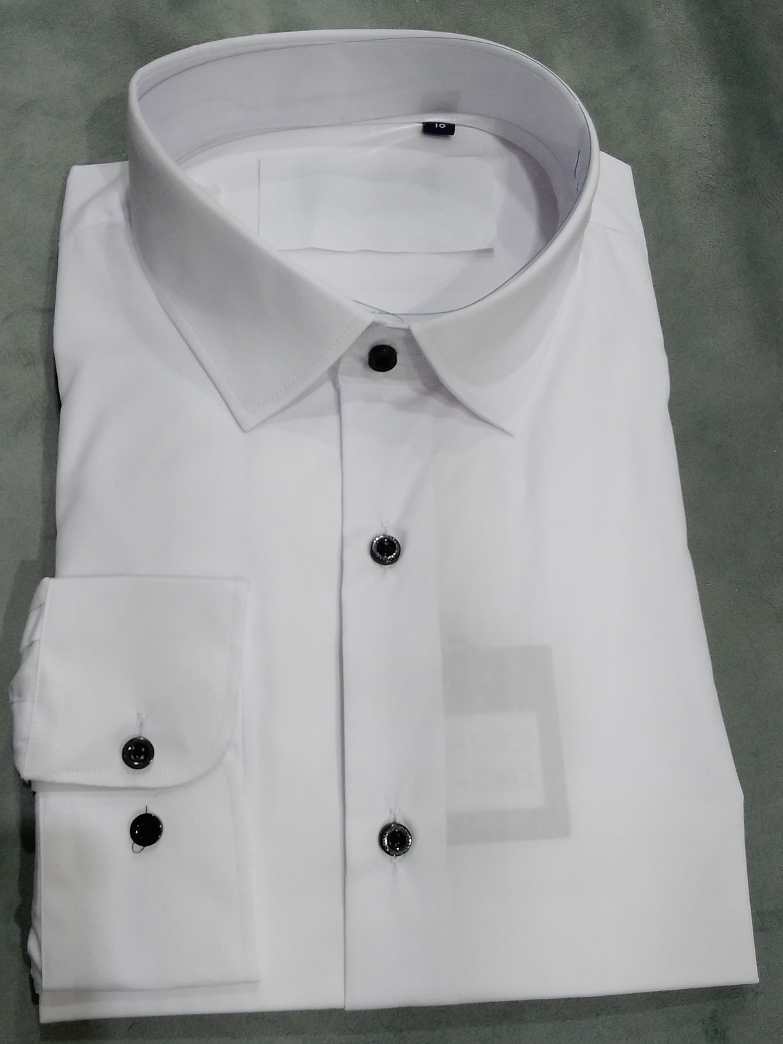 Camisa con Botones Negros 1