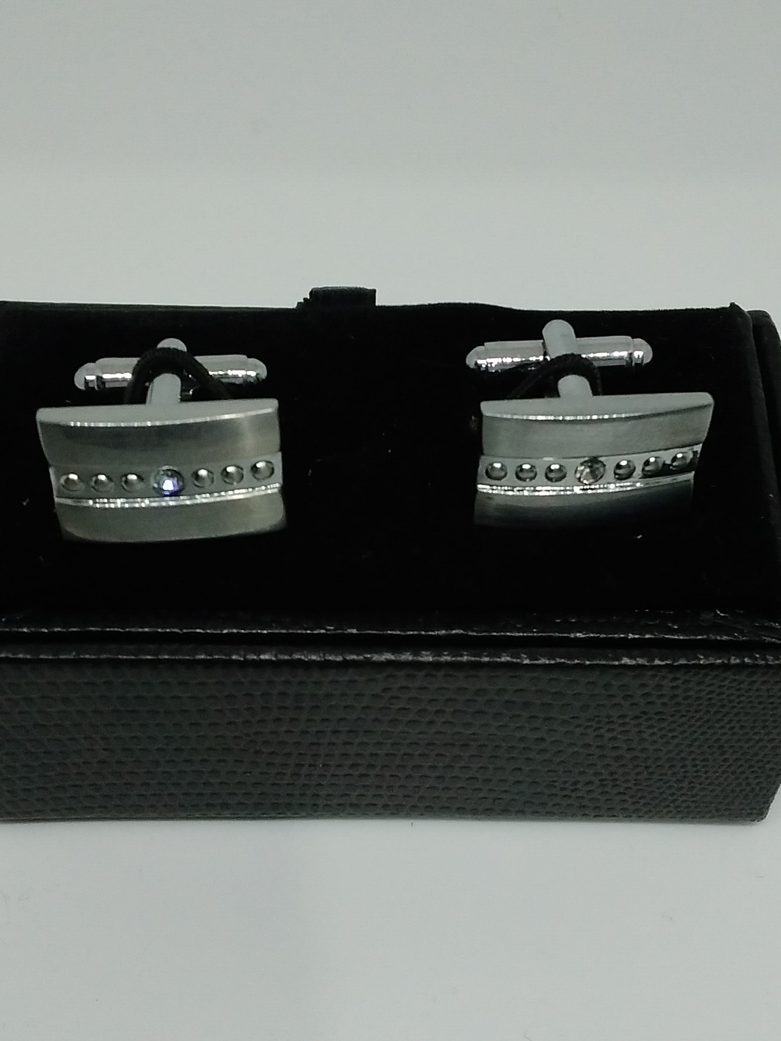 Colleras Rectangulares con Brillo 1