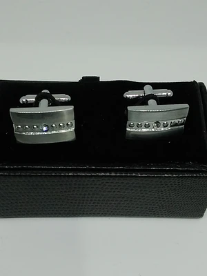 Colleras Rectangulares con Brillo