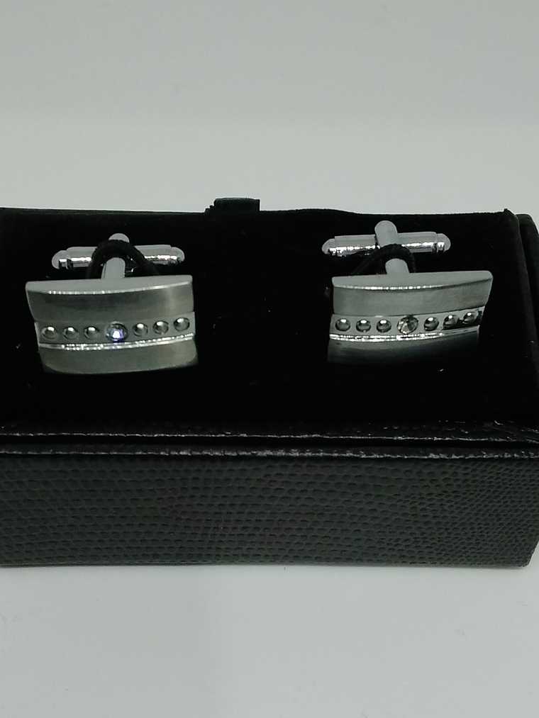 Colleras Rectangulares con Brillo 1