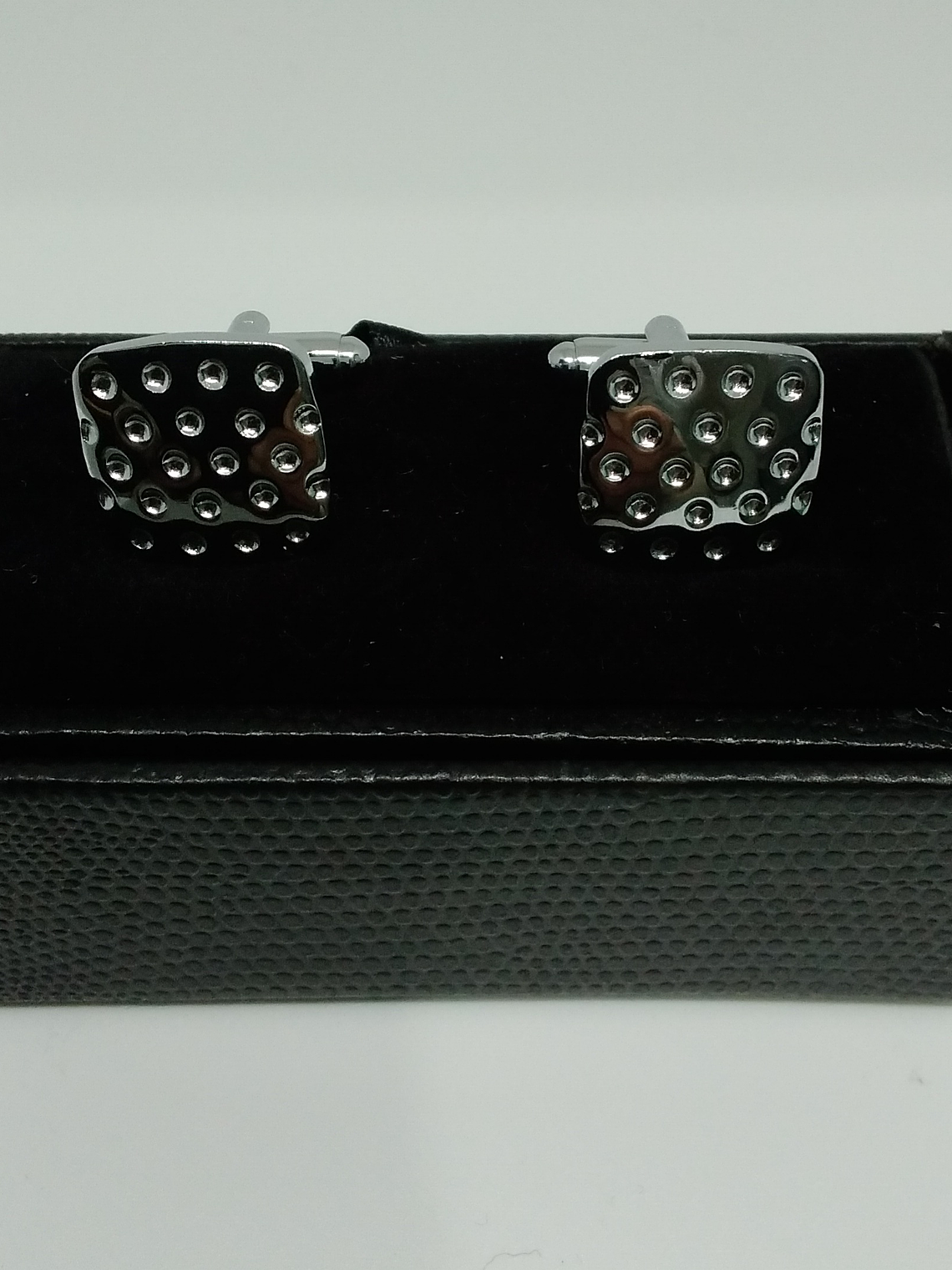 Colleras Cuadradas con Brillo 1