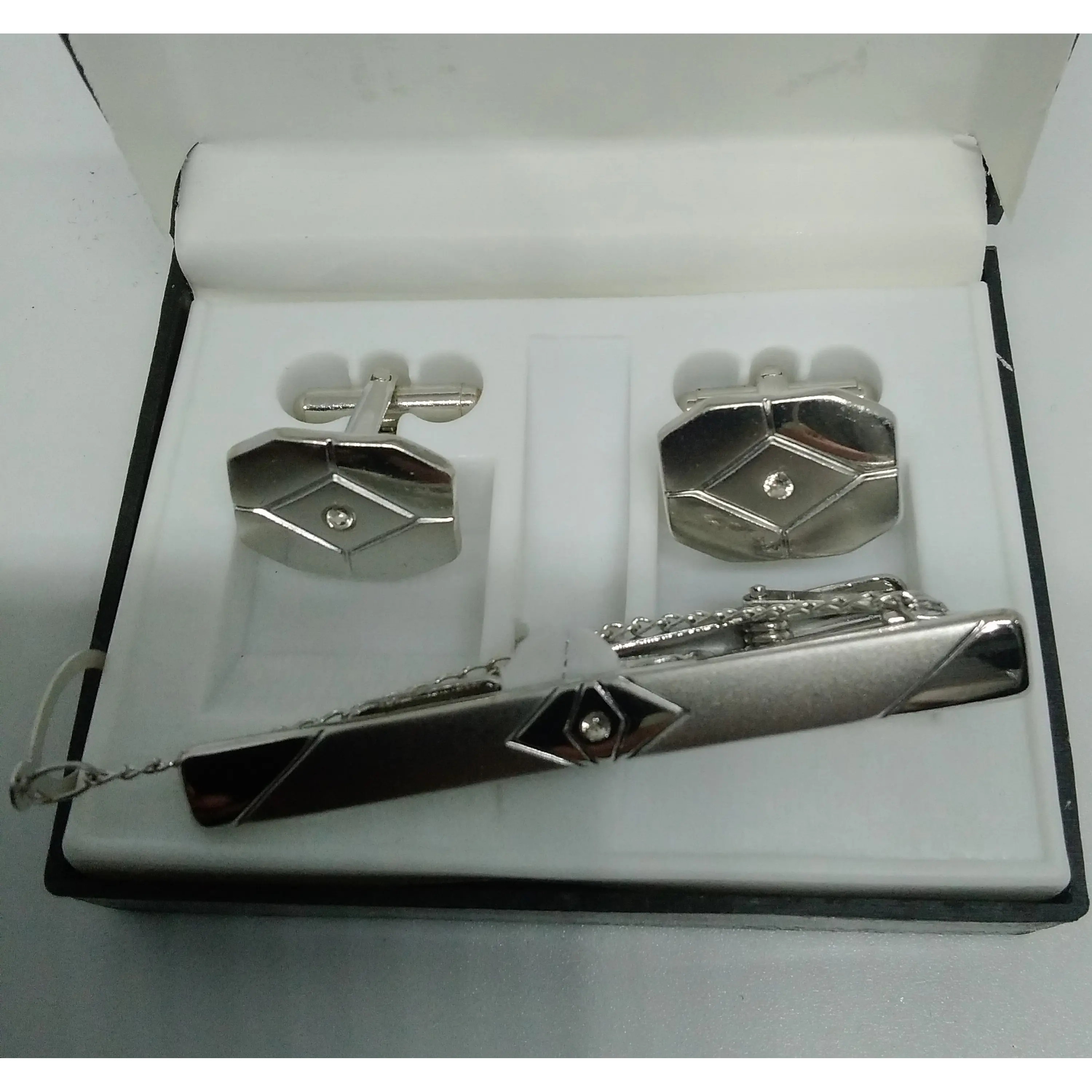 Colleras Plateadas con Clip 2