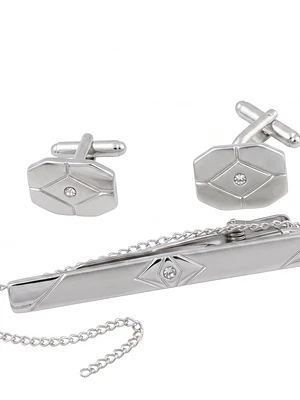 Colleras Plateadas con Clip