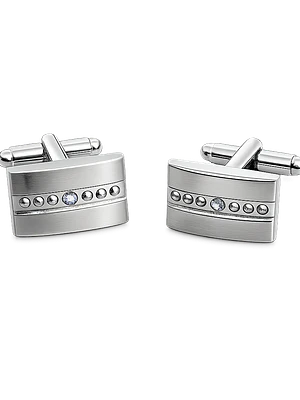 Colleras Rectangulares con Brillo