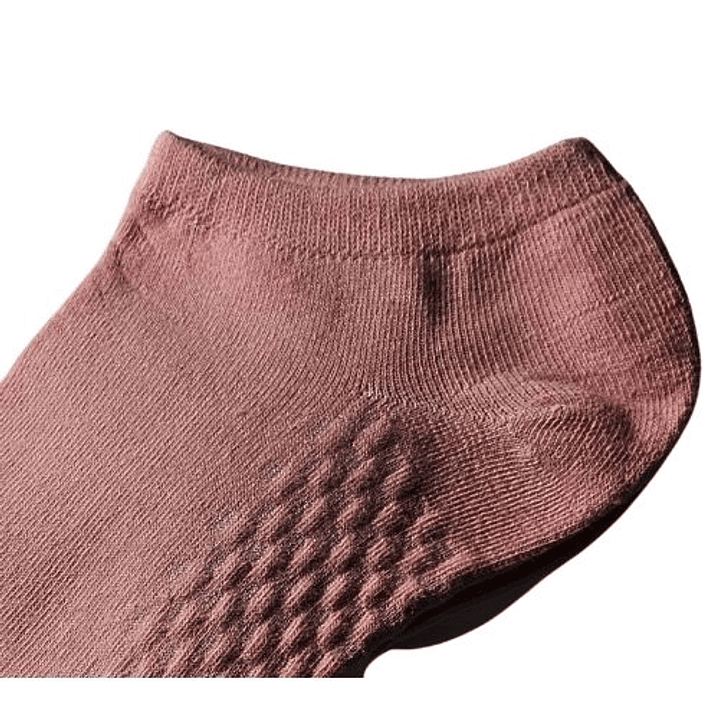 CALCETINES - CALCETAS TOBILLERO MUJER BÁSICO CON TEXTURA.  MBB002 3