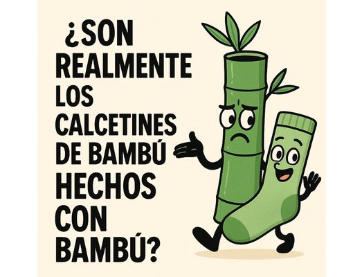 ¿SON REALMENTE LOS CALCETINES DE BAMBÚ HECHOS CON BAMBÚ?