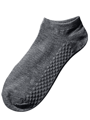 CALCETINES - CALCETAS TOBILLERO HOMBRE BÁSICO CON TEXTURA. HBB002