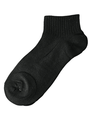 CALCETÍN ALGODON BÁSICO PARA HOMBRES. PACK 6 UNIDADES. HAB002