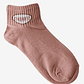 CALCETÍN DE ALGODÓN CEREZA DE MUJER - Miniatura 5