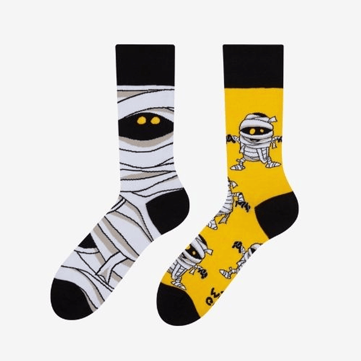 CALCETINES DE ALGODON FANTASIA  MUMMY ALEGRE DISPARES   1