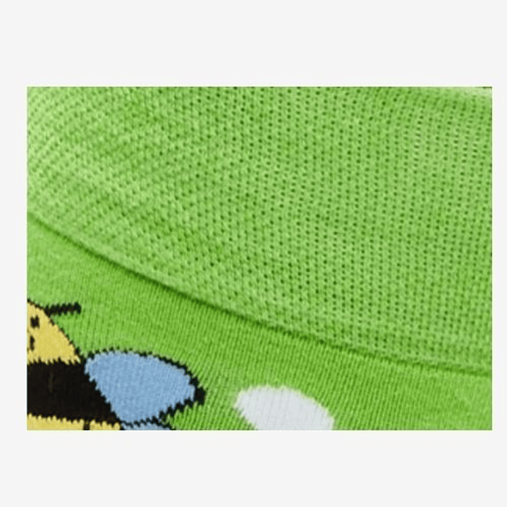 CALCETINES DE ALGODON FANTASIA  ALEGRE DISPARES HAPPY BEE 3