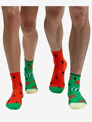 CALCETINES DE ALGODON FANTASIA  ALEGRE DISPARES SANDIA