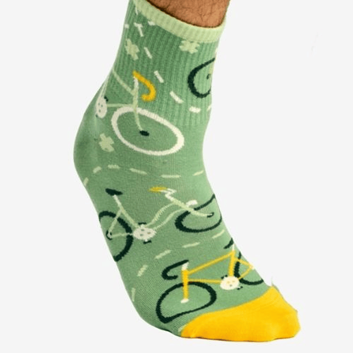 CALCETINES DE ALGODON FANTASIA  ALEGRE DISPARES BICI 3