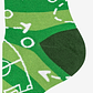 CALCETINES DE BAMBÚ FANTASIA  ALEGRE DISPARES CAMPO DE FUTBOL - Miniatura 3