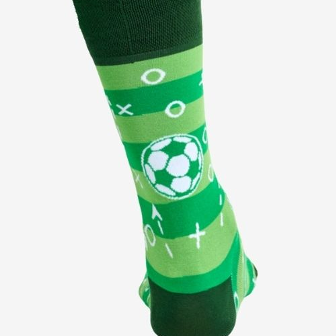 CALCETINES DE BAMBÚ FANTASIA  ALEGRE DISPARES CAMPO DE FUTBOL 5