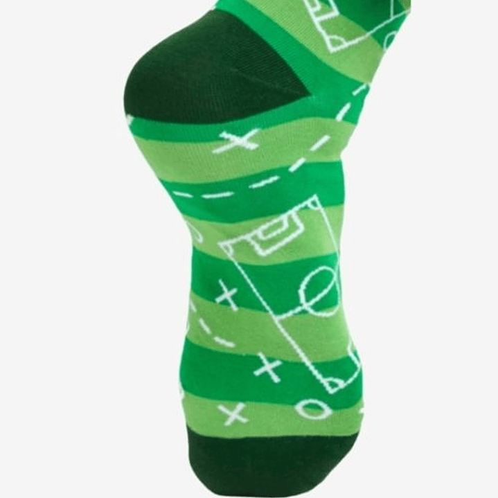 CALCETINES DE BAMBÚ FANTASIA  ALEGRE DISPARES CAMPO DE FUTBOL 6