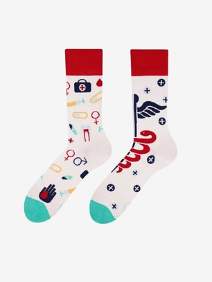 CALCETINES DE ALGODON FANTASIA  ALEGRE DISPARES  HAPPY HEALTH