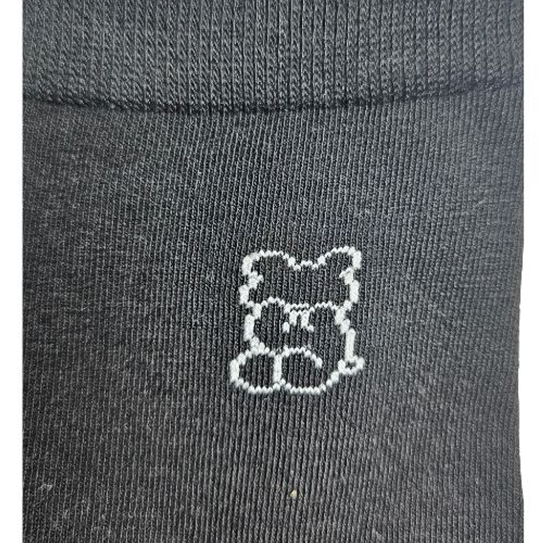 CALCETÍN DELGADO DEL ALGODO CON BORDADO  3