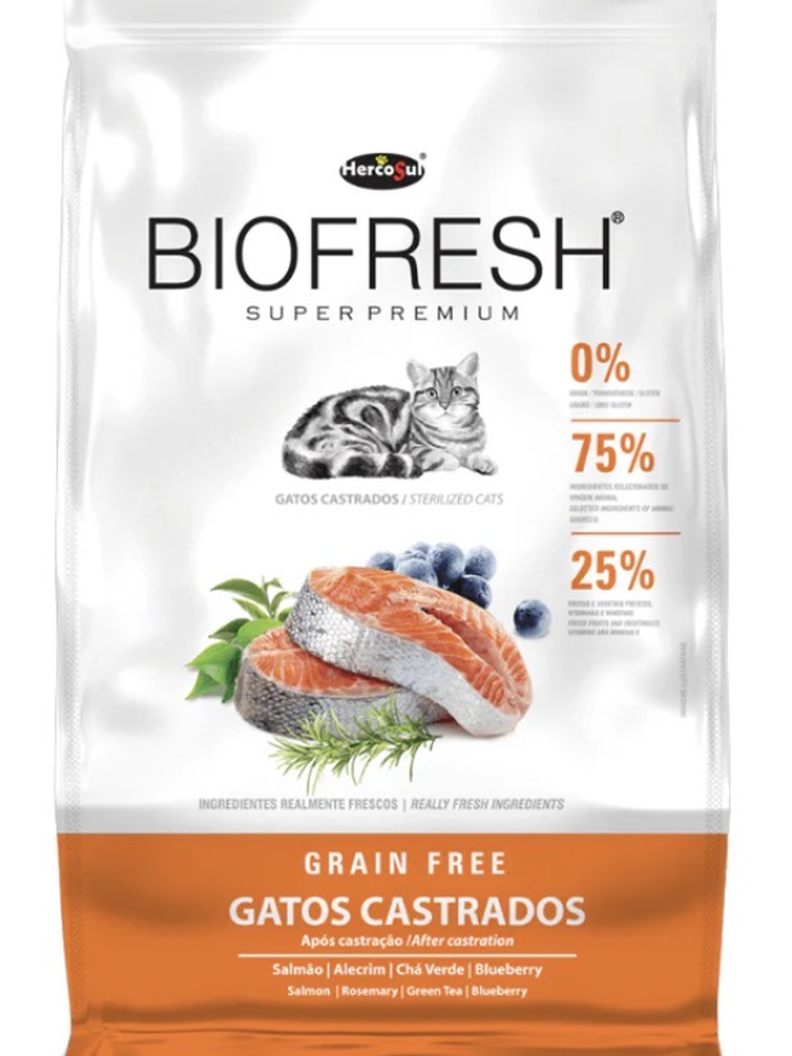 Biofresh Gatos Castrados - Salmón 7,5kg 1