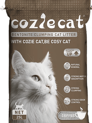 Arena Sanitaria Coziecat 20kg Café