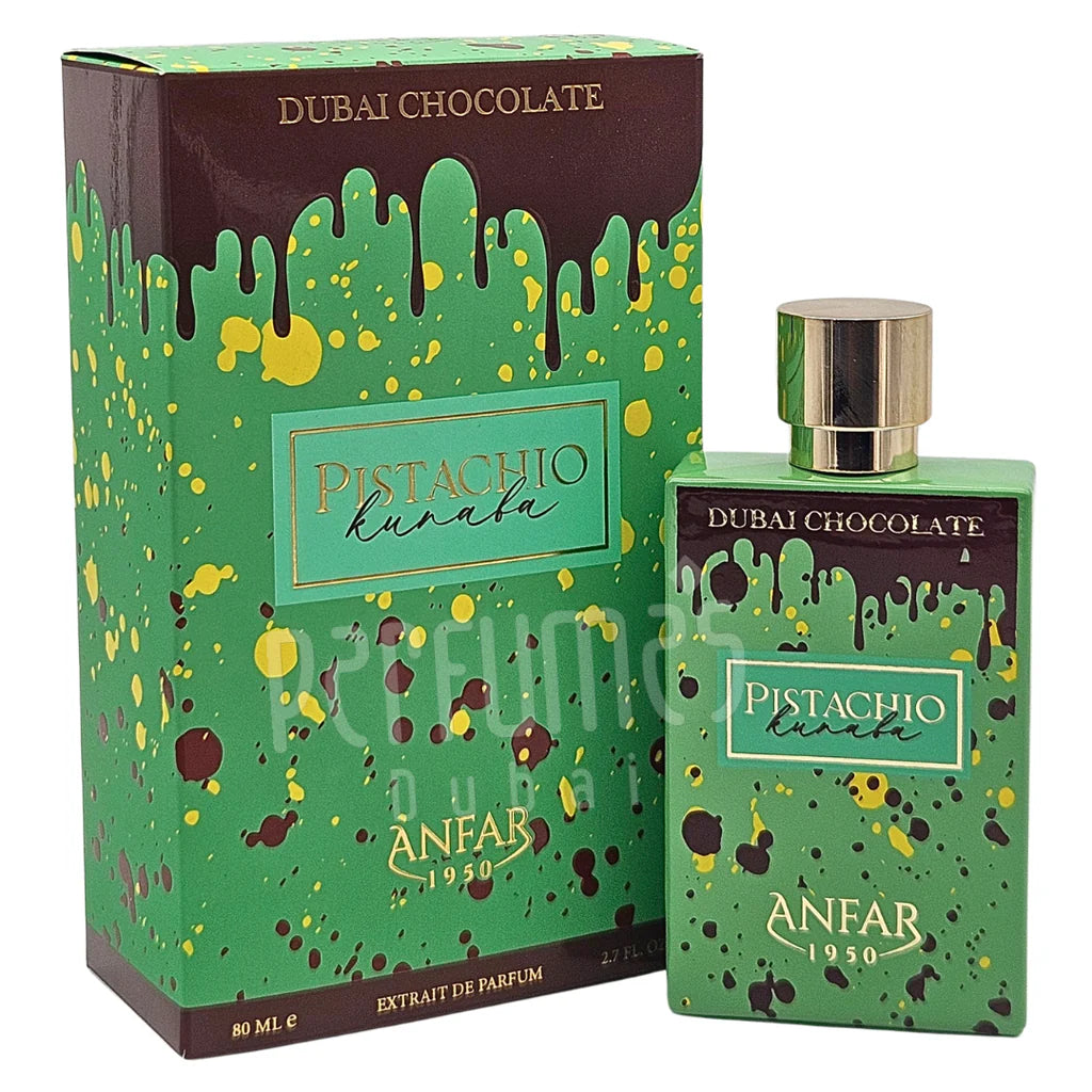 ANFAR 1950 Pistachio kunafa Dubai Chocolate Extrait EDP 80 ML (U)
