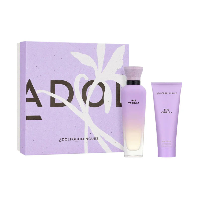 Estuche Adolfo Domínguez Iris Vainilla EDP 120ml + BL 75ml