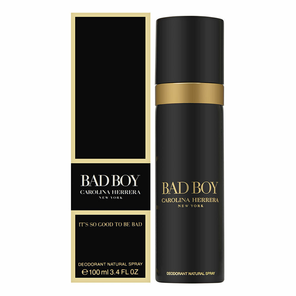Desodorante Carolina Herrera Bad Boy 100ml Hombre