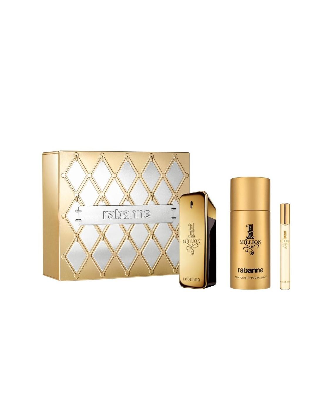 1 Million Parfum 100 ML + Deo 150 ML + Travel 10 ML - Paco Rabanne