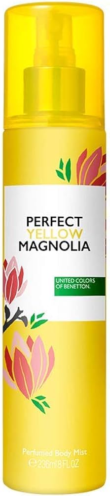 Body Mist Benetton Perfect Yellow Magnolia Benetton 236Ml Mujer