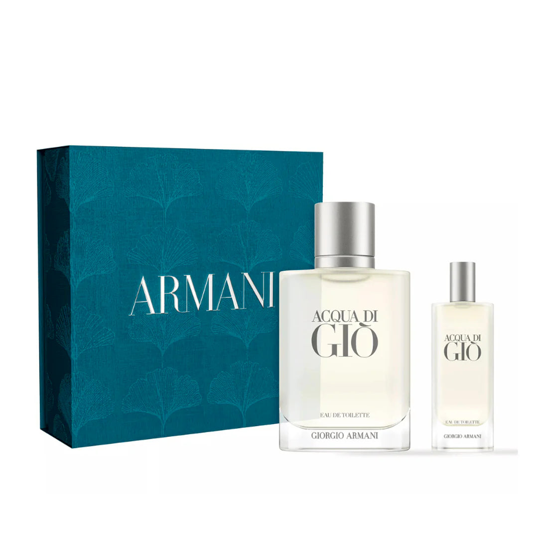 Estuche Giorgio Armani Acqua di Gio Edt 100ml + 15ml Hombre