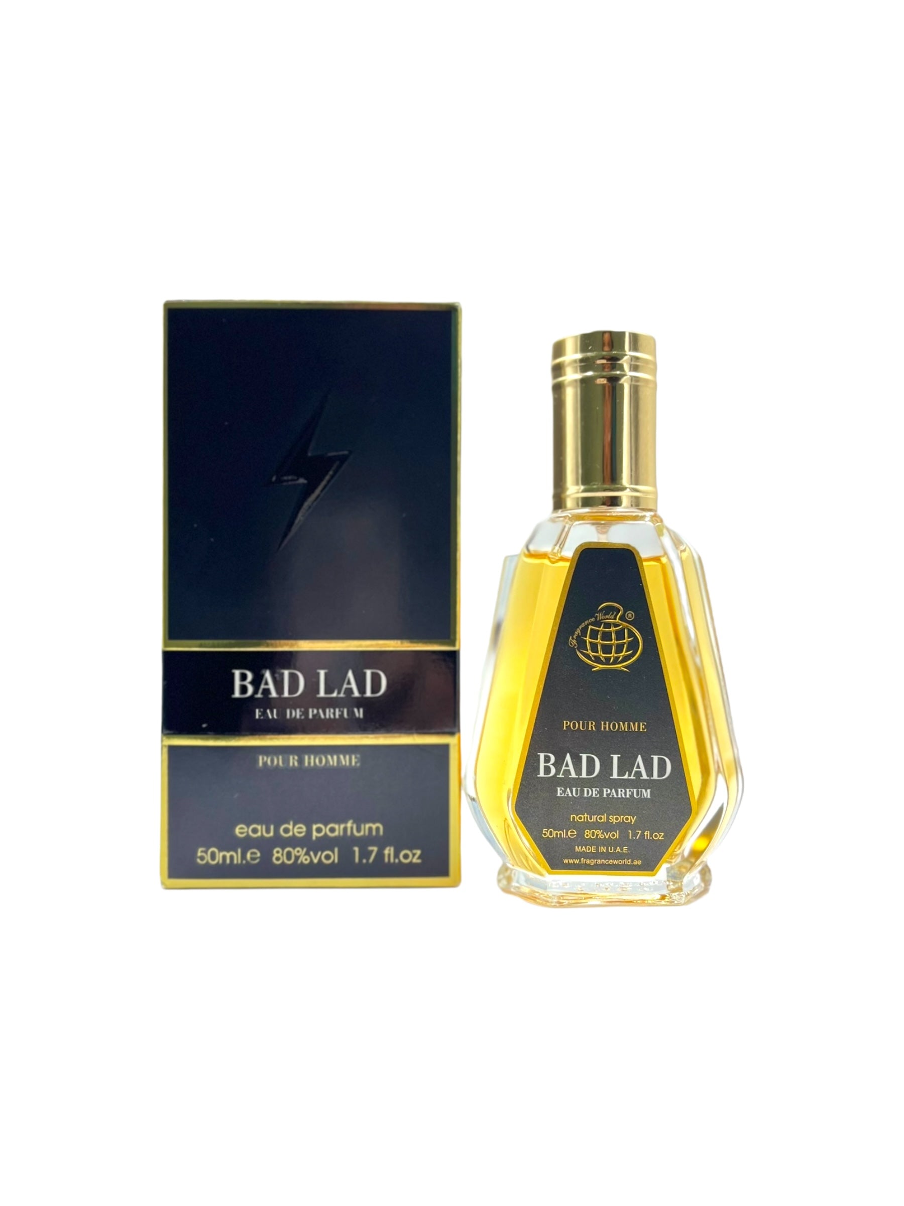 Fragance world Bad Lad 50 ml Edp para hombre