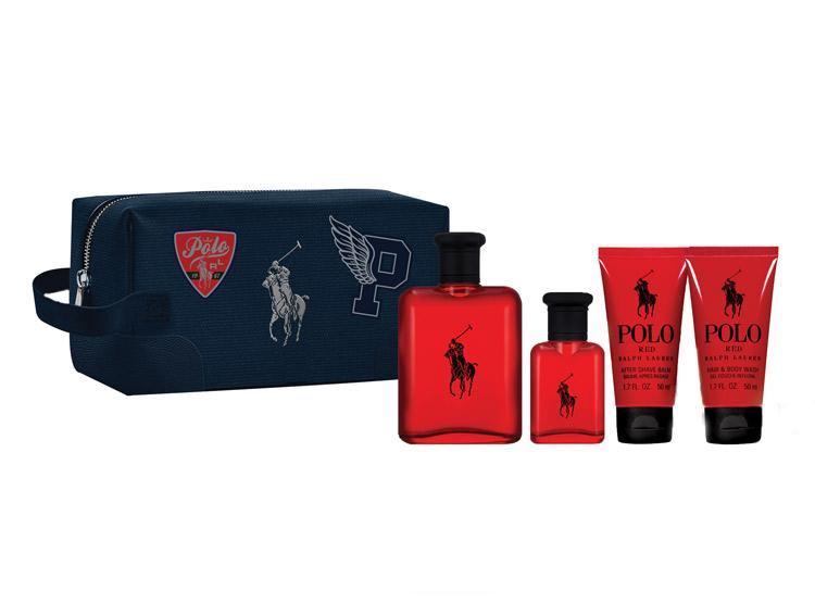 Estuche Ralph Lauren Polo Red 125 Ml + Asb 40 +Sg 50 Ml + 50 Ml Hombre