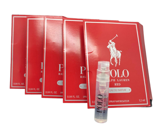Agujas Ralph Lauren Polo Red Edp 14ml Hombre (1.2ml*12 Pack)