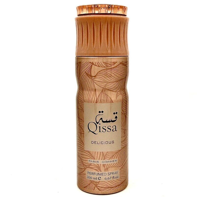 Desodorante Paris Corner Qissa Delicious Perfume Spray 200 ml Mujer