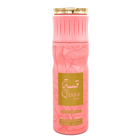 Desodorante Paris Corner Qissa Pink Perfume Spray 200 ml Mujer