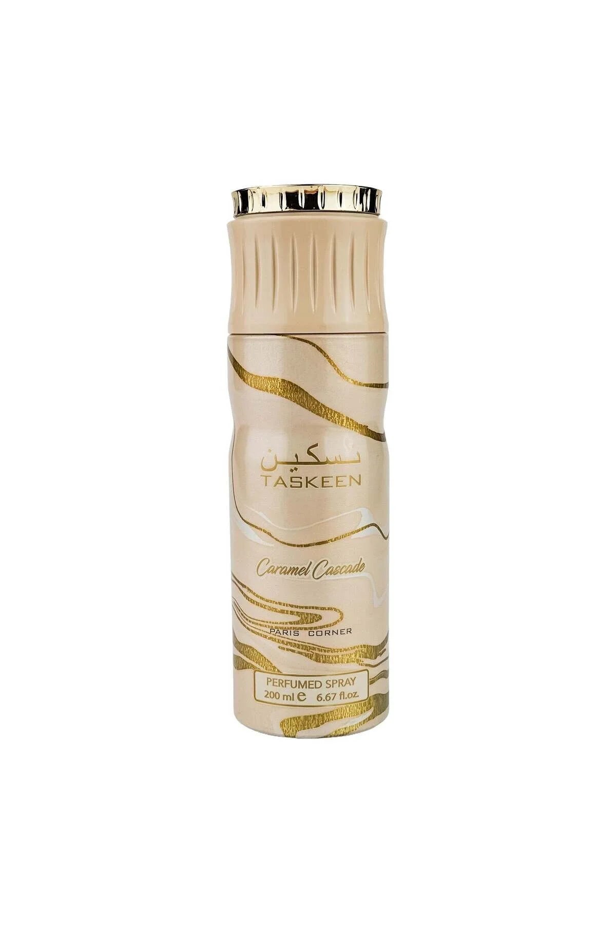 Desodorante Paris Corner Taskeen Caramel Cascade Perfume Spray 200 ml Unisex