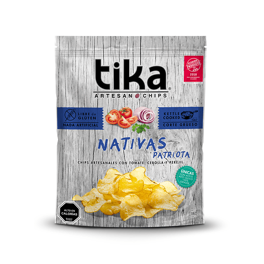 Chips Tika Nativas 180g - Patriota