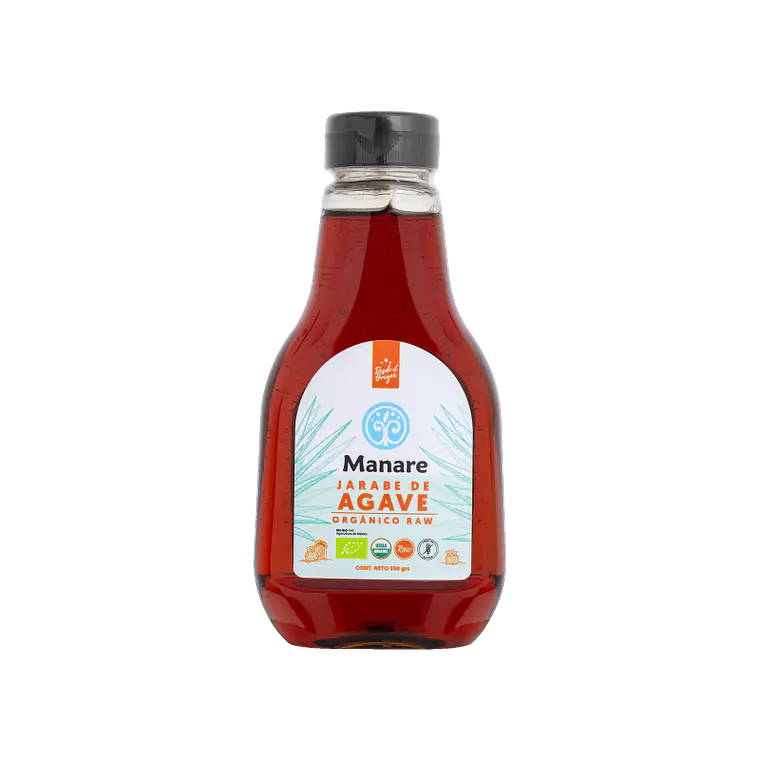 Jarabe de Agave Orgánico Raw 330g - Manare 1